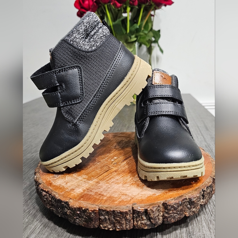 Carters Toddler Boy Sports Boots Black Stylist & Comfortable Shoes